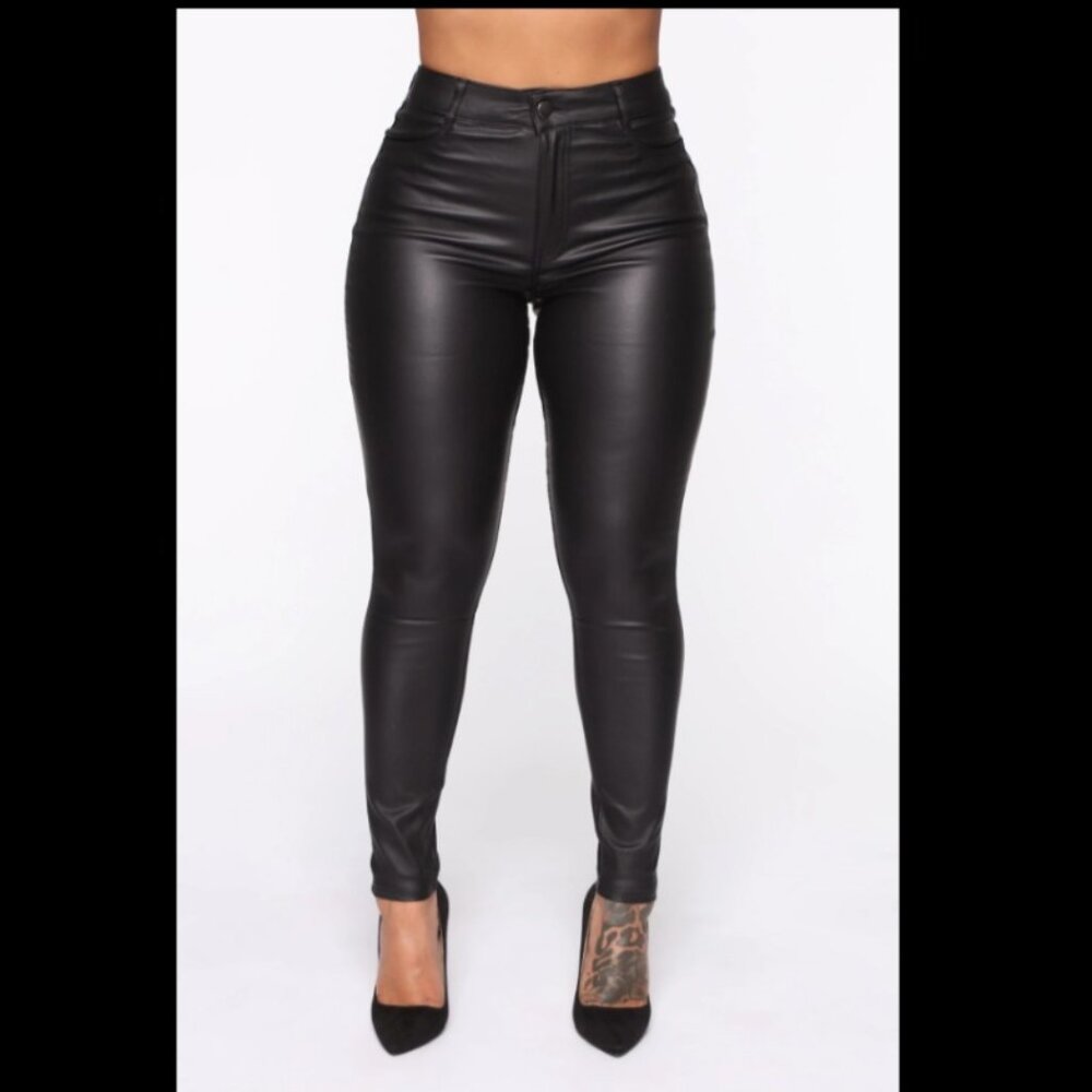 High Rise Pants - Black Fashion Nova